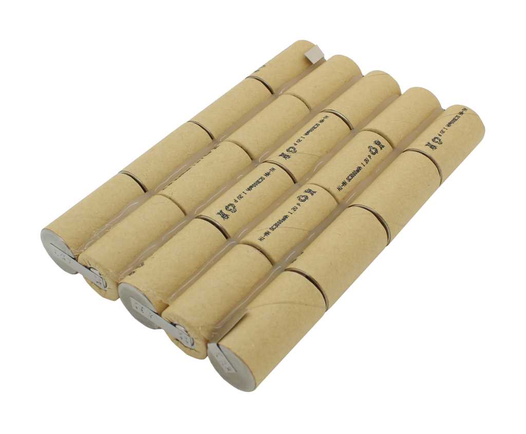 Bild von Akkupack NiMH 24,0V 3000mAh zum Selbsteinbau ersetzt Warn Works PullzAll 24V NiMH