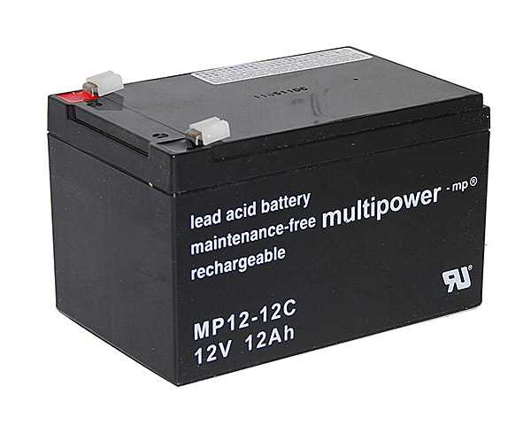 Bild von Multipower MPC12-12 12V 12Ah zyklenfest