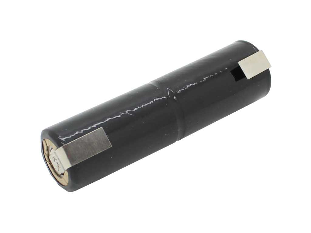 Bild von Notleuchtenakku NiCd 2,4V 1800mAh L1x2 Sub-C mit Lötfahnen