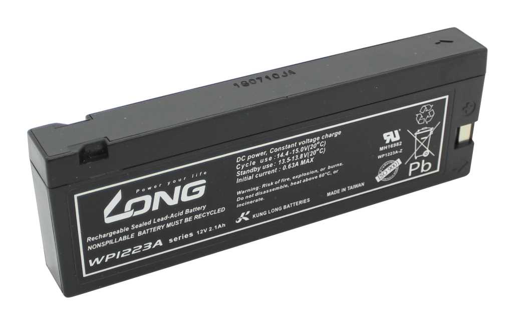 Bild von Kung Long WP1223A 12V 2,1Ah passend für Criticon Dinamap Pro 400BP