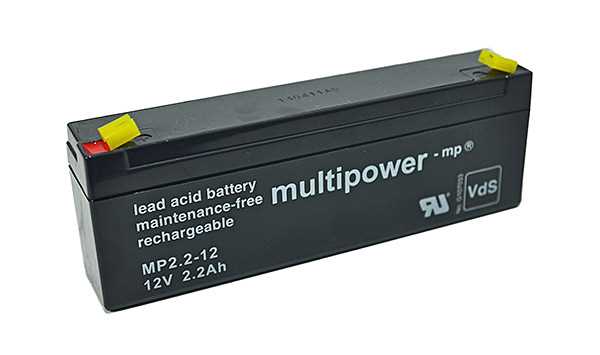 Bild von Multipower MP2.3-12 12V 2,3Ah 4,8mm Faston passend für Kirsch Blutkonservenkühlschränke BL520