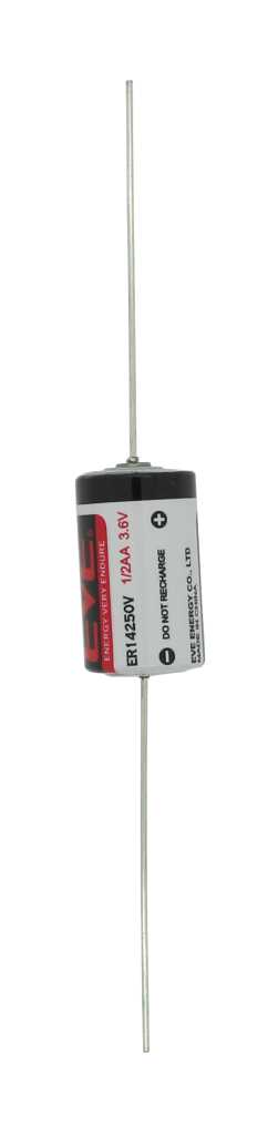 Bild von EVE ER14250/P 1/2AA 3,6V mit axialen Drähten