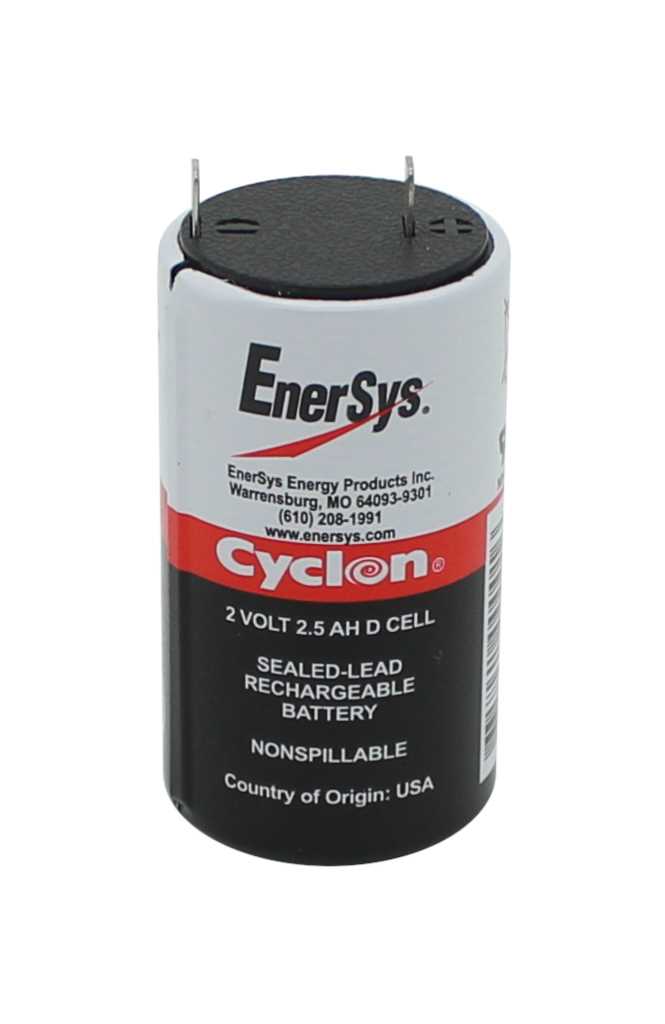 Bild von Enersys Cyclon 0810-0004 Bleiakku D 2V 2,5Ah