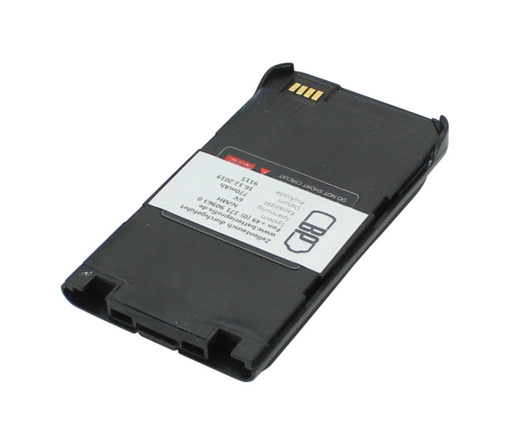 Bild von Zellentausch Handyakku NiMH 6V 1500mAh passend für Nokia 2110