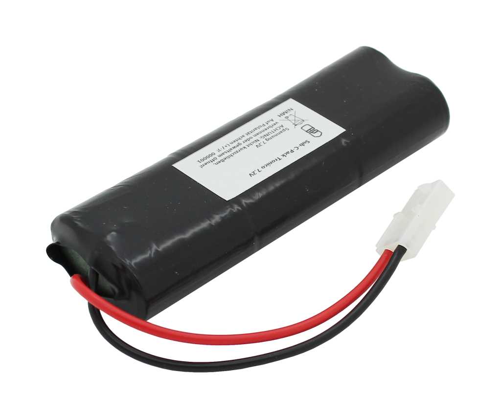Bild von Sub-C-Pack Tronico 7,2V 3600mAh NiMH