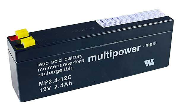Bild von Multipower MPC2.4-12 12V 2,4Ah zyklenfest