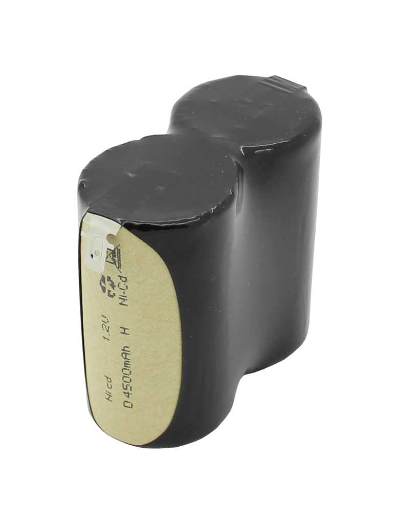 Bild von Notleuchtenakku NiCd 2,4V 4500mAh F1x2 Mono D mit Faston-Anschluss