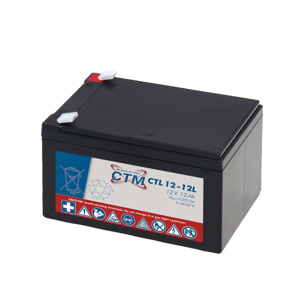Bild von CTM CTL12-12L 12V 12Ah Long Life