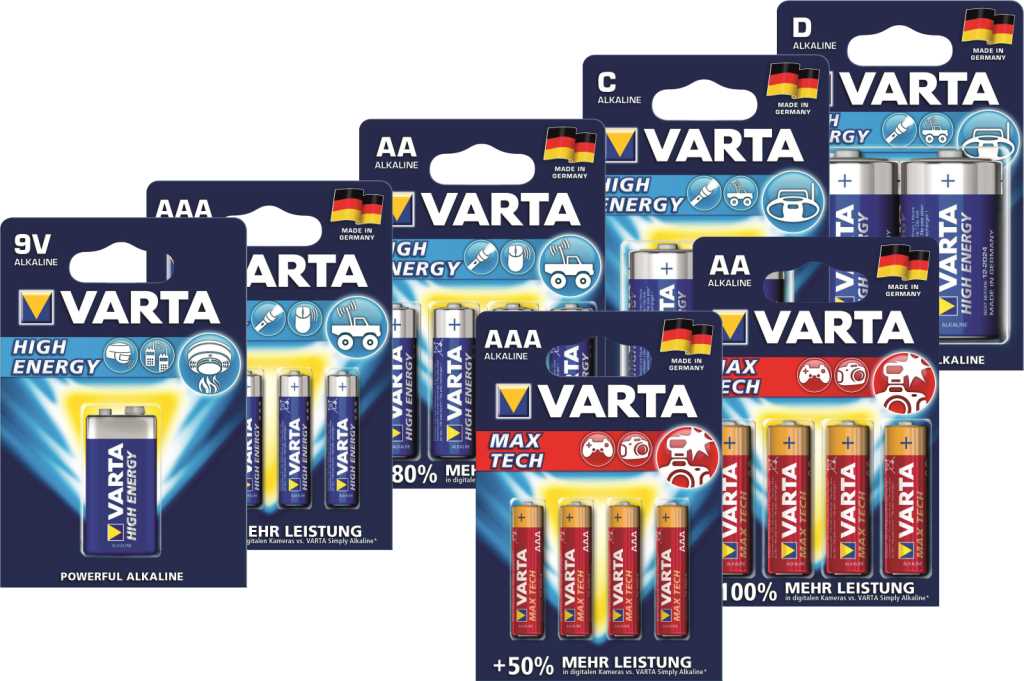 Bild von Varta Max Power & Longlife Power Aktionspaket Paket