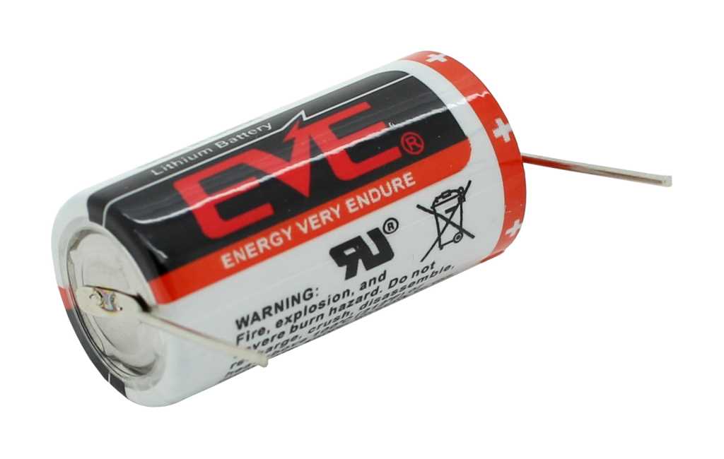 Bild von EVE CR17335 2/3A 3V mit Paddle-Pins
