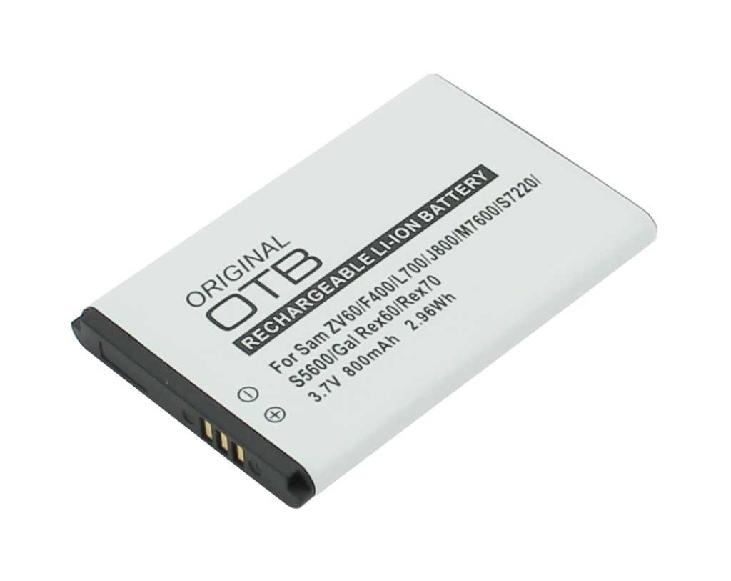Bild von Handyakku LiIon 3,7V 800mAh ersetzt Samsung GT-S5630