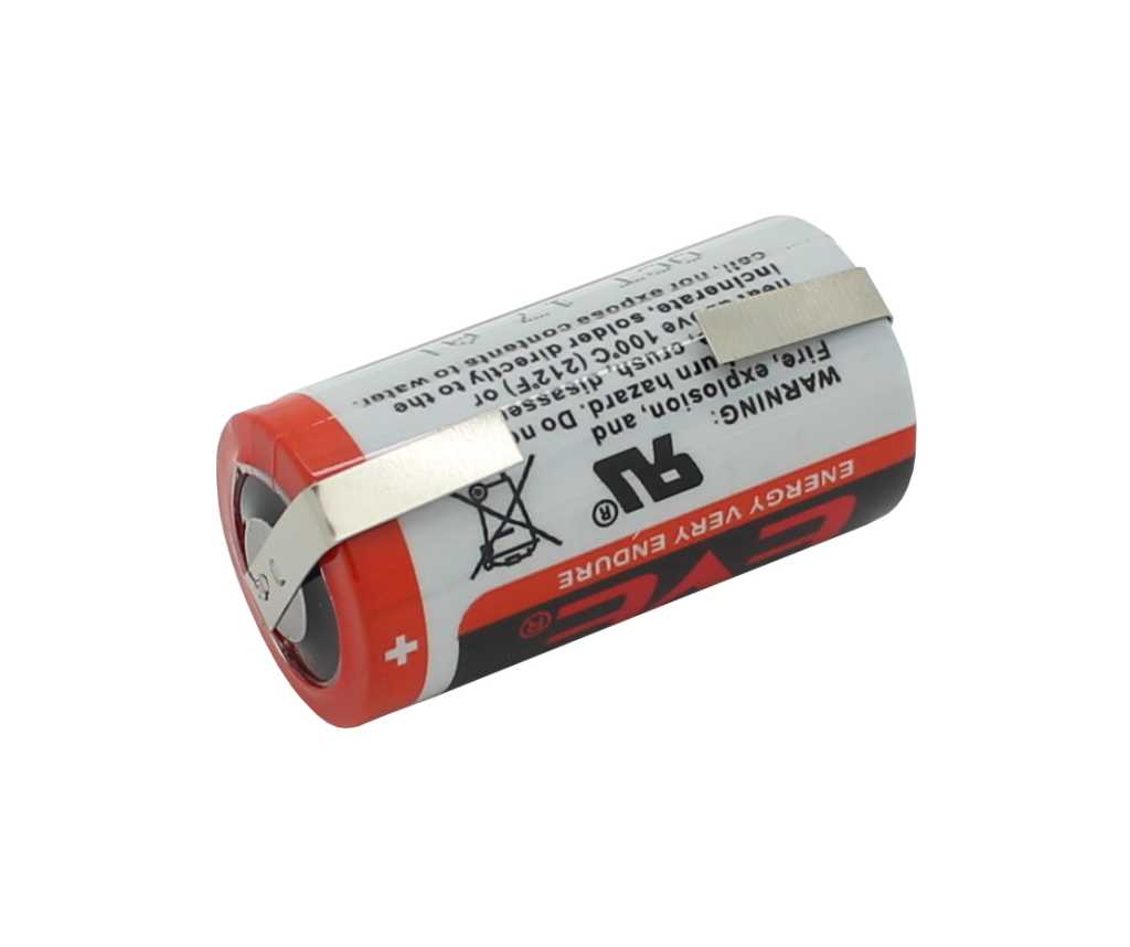 Bild von EVE CR17335 2/3A 3V mit Lötfahnen U-Form