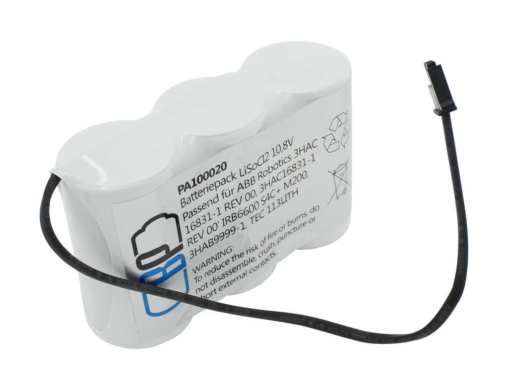 Bild von Batteriepack 10,8V F1x3 LS33600 passend für ABB Robotics 3HAC 16831-1 REV 00