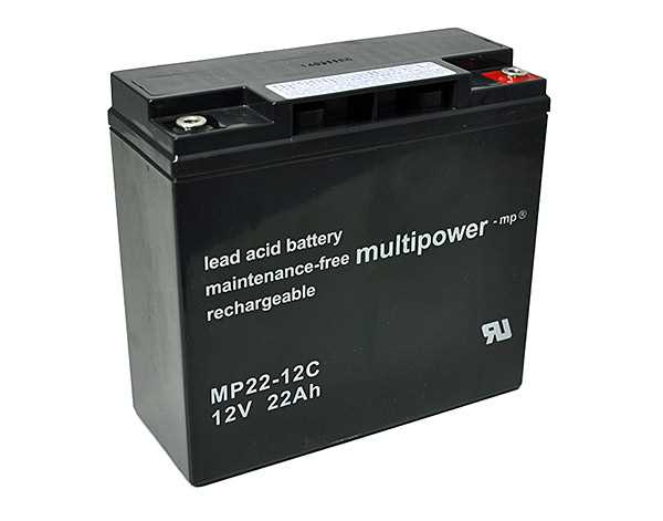 Bild von Multipower MPC22-12I 12V 22Ah zyklenfest