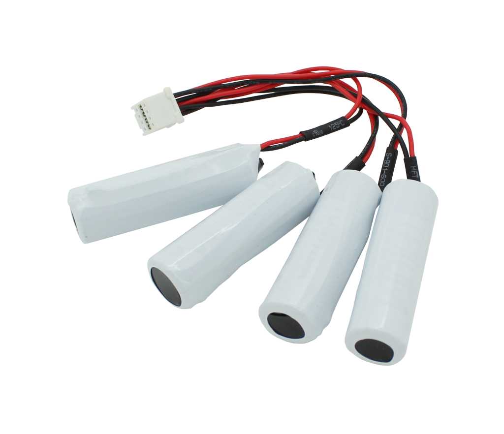 Bild von Speicherbatterie 4x 3,6V passend für Yaskawa MOTOMAN Industrieroboter MH5LF mit FS100 Steuerung