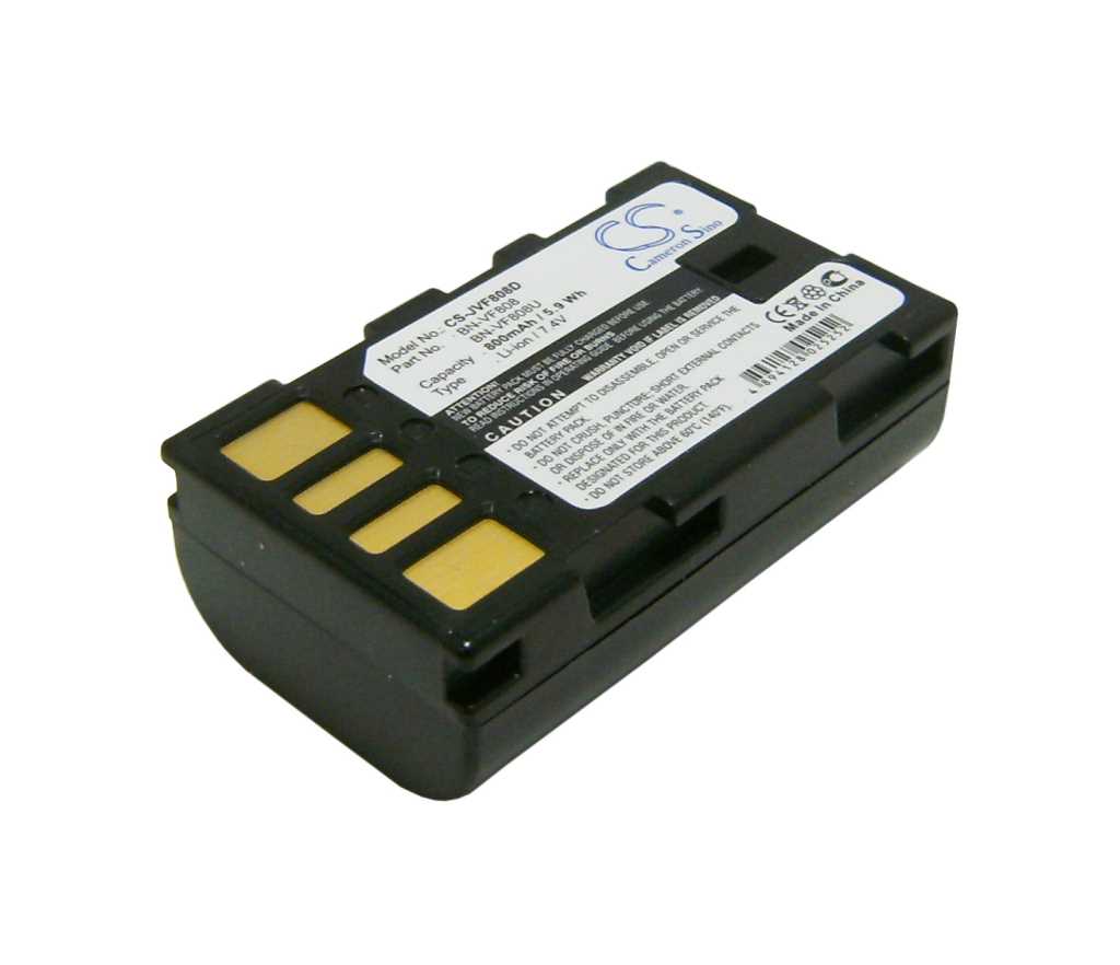 Bild von Videoakku LiIon 7,2V 800mAh passend für JVC GZ-MG575