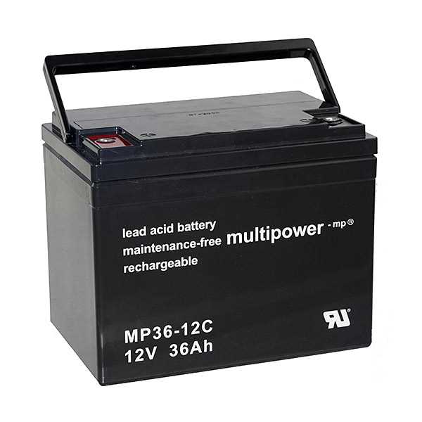 Bild von Multipower MPC36-12I 12V 36Ah zyklenfest