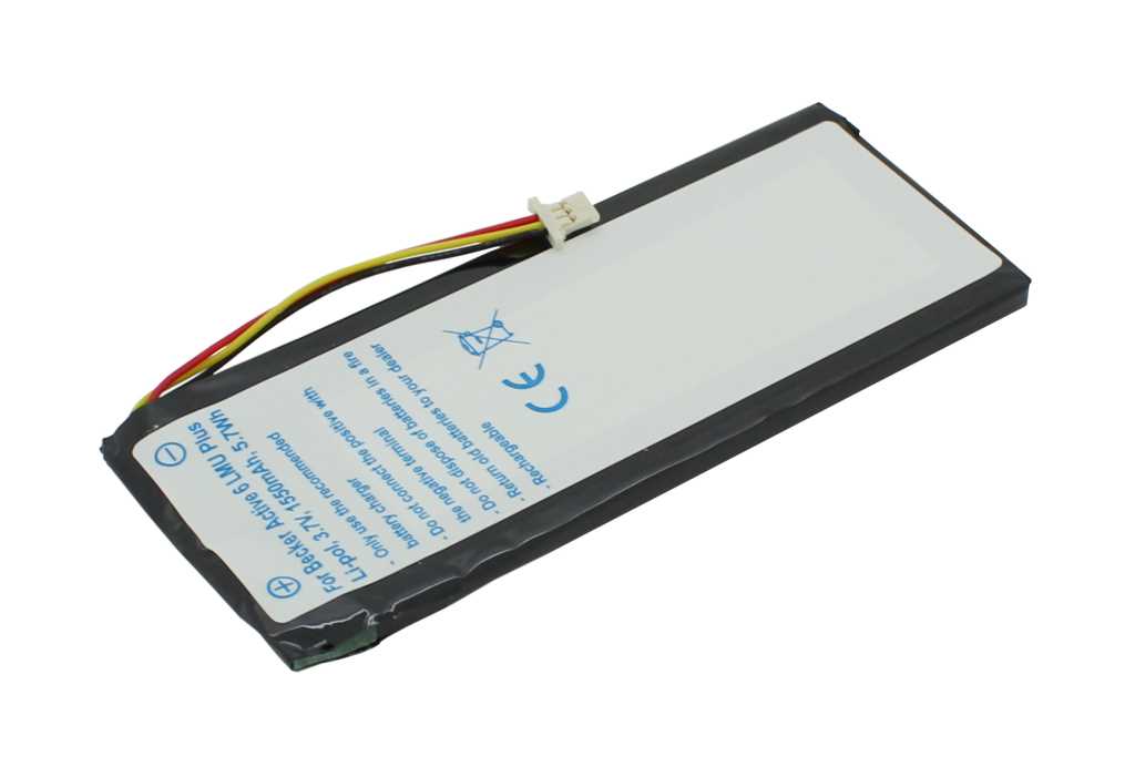 Bild von PDA-Akku LiPoly 3,7V 1200mAh ersetzt Becker 334517373442