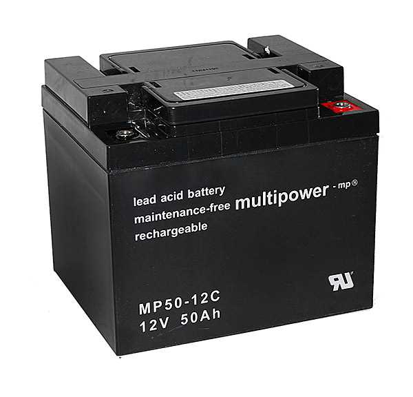 Bild von Multipower MPC50-12I 12V 50Ah zyklenfest